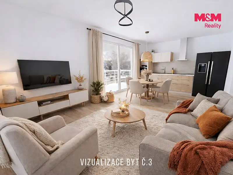 Prodej bytu 2+kk 63 m², Žleby – náhled fotky 2