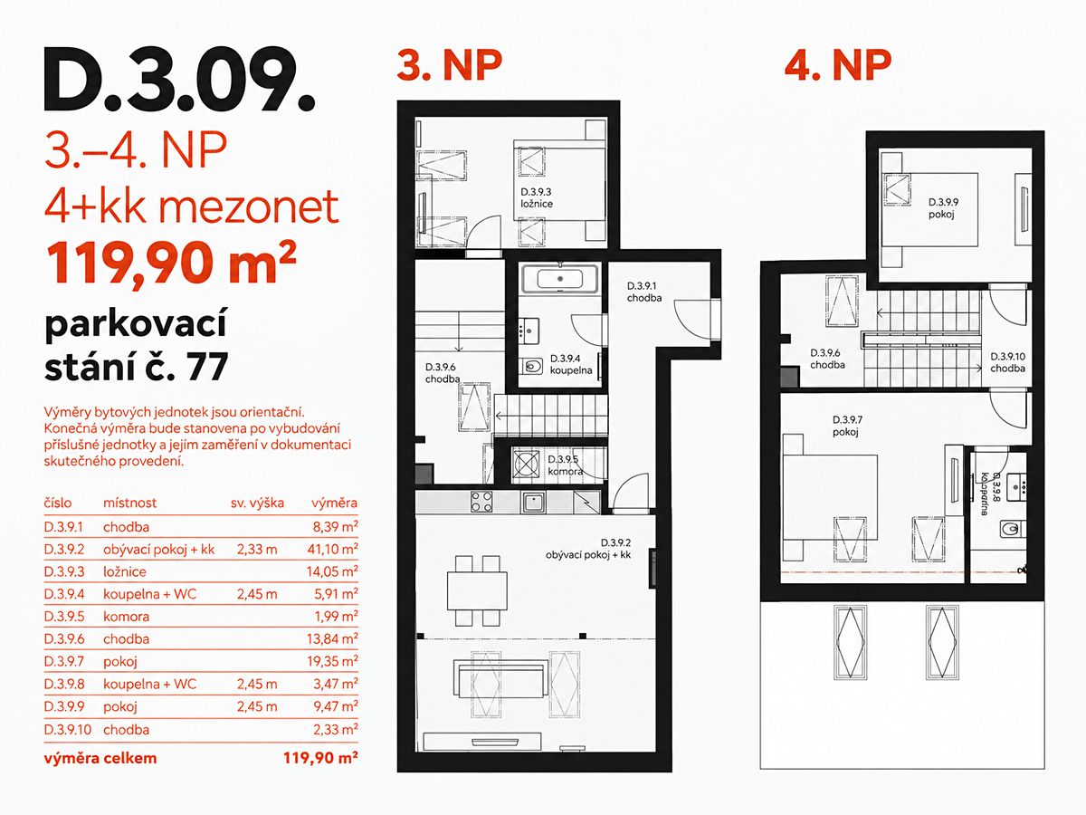 Prodej bytu 4+kk 120 m² – fotografie 4