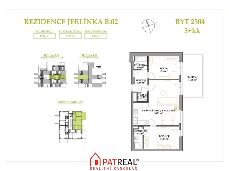 Prodej bytu 3+kk 85 m², Brno – náhled fotky 2