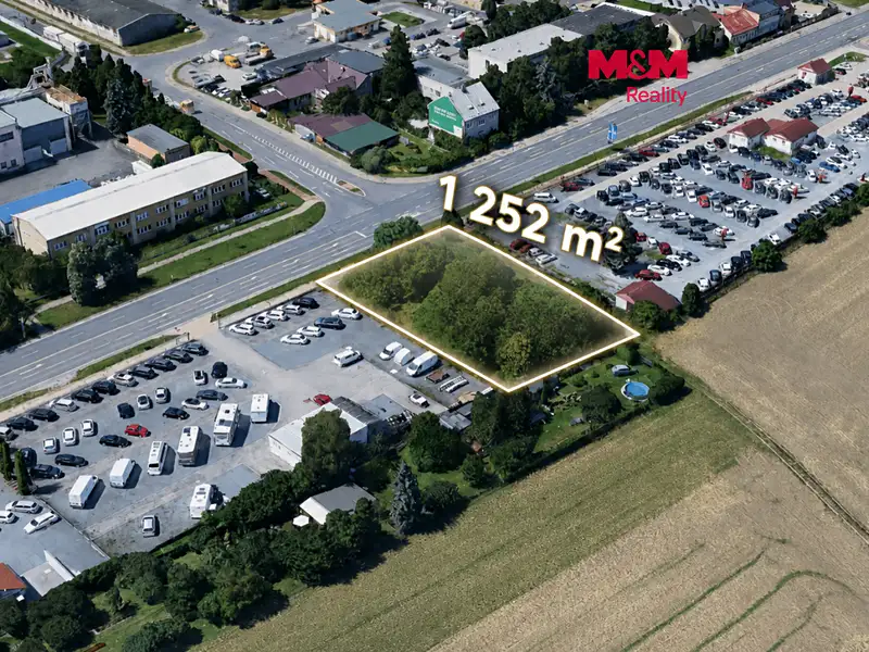 Prodej stavebního pozemku 1252 m², Olomouc – náhled fotky 1