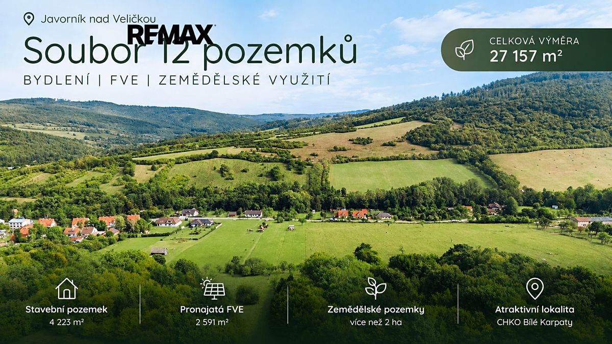 Prodej stavebního pozemku 27157 m²
