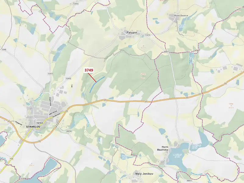 Dražba lesa 9999 m², Strmilov – náhled fotky 1