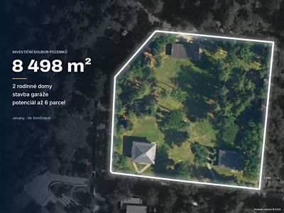 Prodej stavebního pozemku 8498 m²