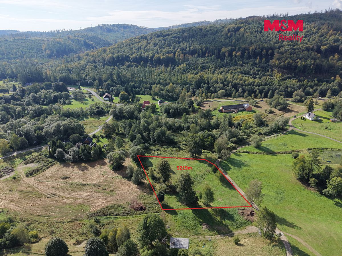 Prodej stavebního pozemku 5219 m² – fotografie 2