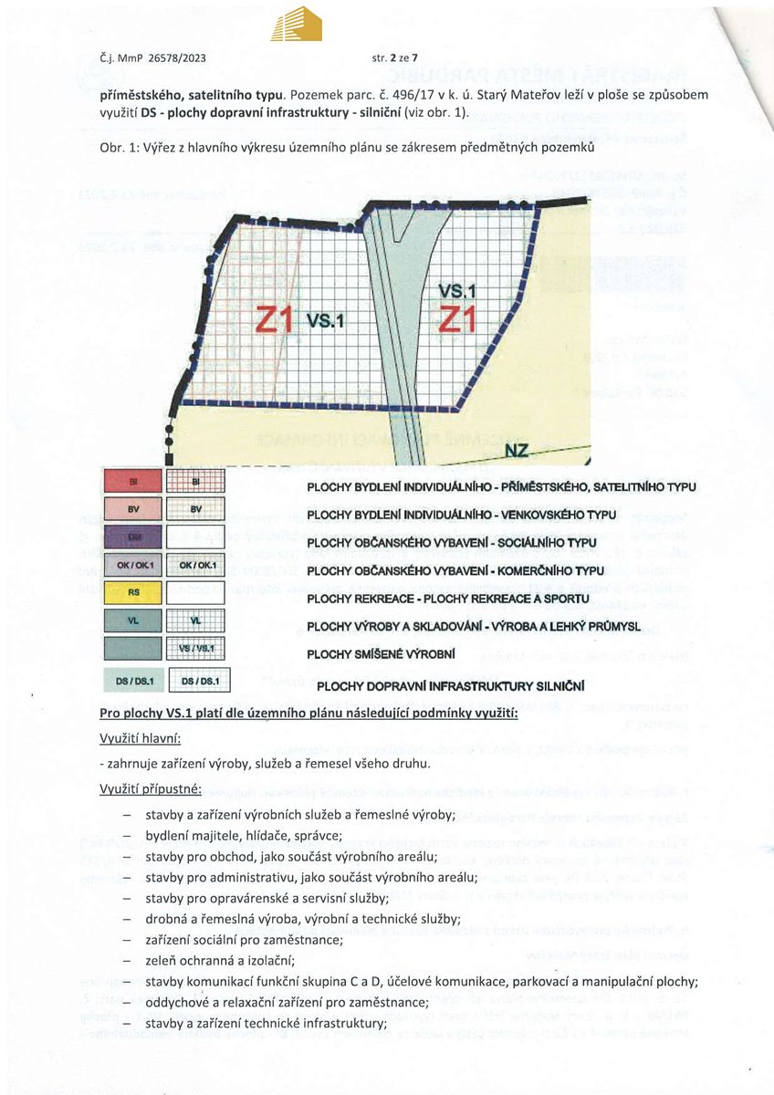 Prodej komerčního pozemku 6513 m² – fotografie 3