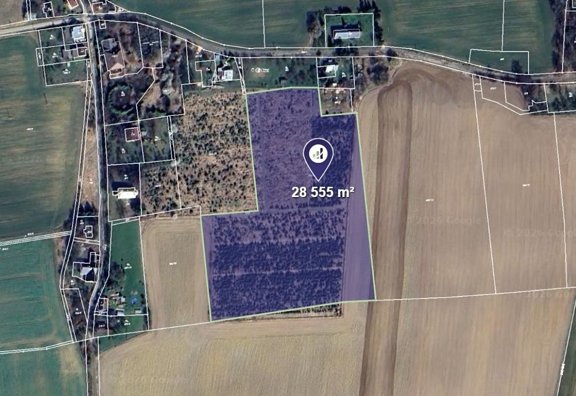 Prodej pole 28555 m²