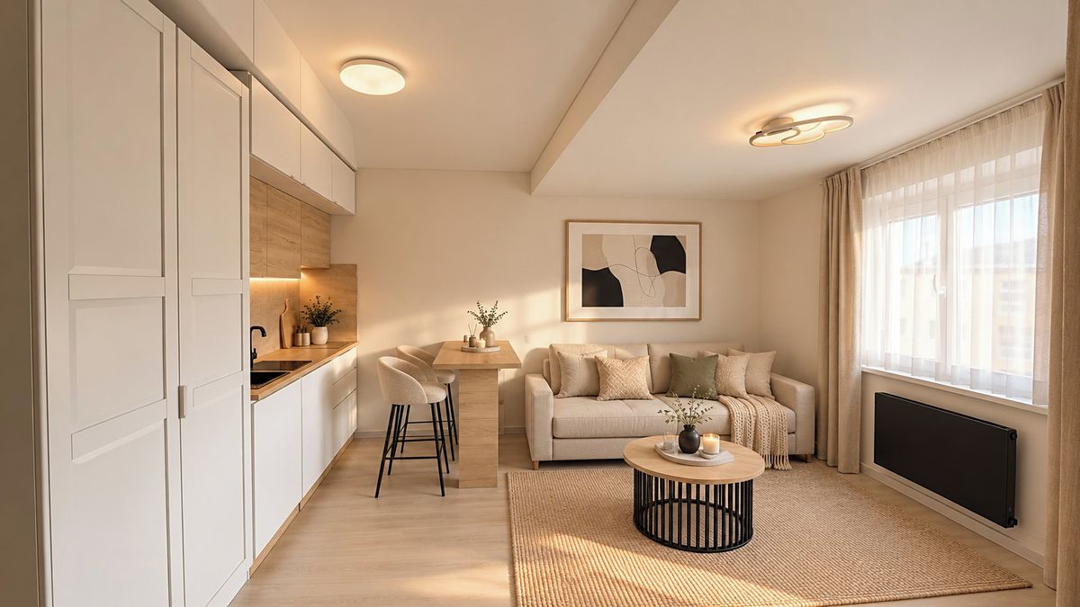 Pronájem bytu 1+kk 21 m²