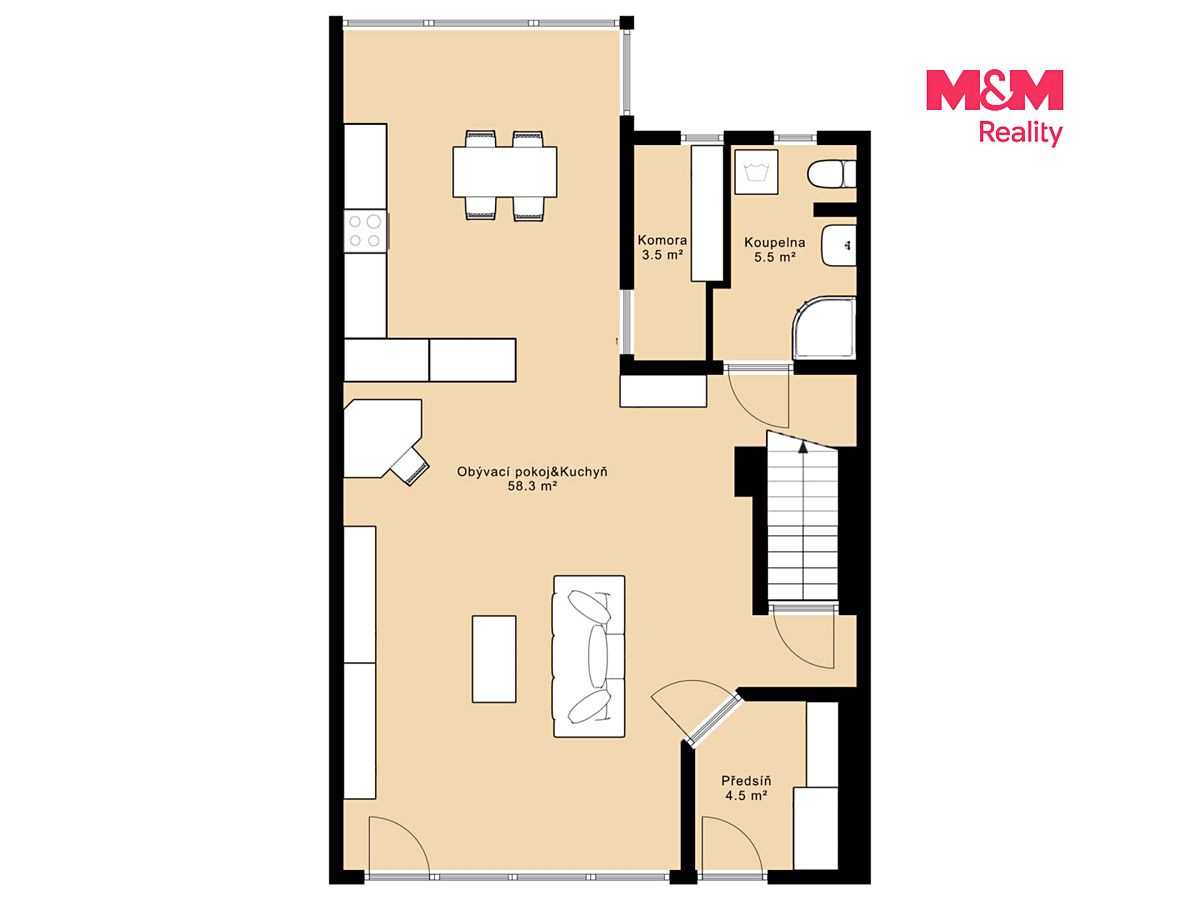 Prodej rodinného domu 157 m², pozemek 454 m² – fotografie 5