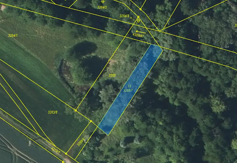 Dražba pole 3573 m², Roudnice nad Labem – náhled fotky 2