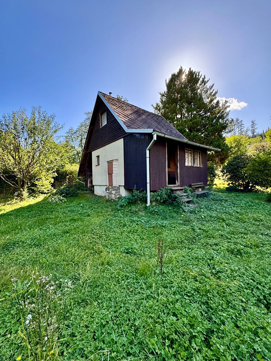 Prodej chaty 40 m², pozemek 434 m²