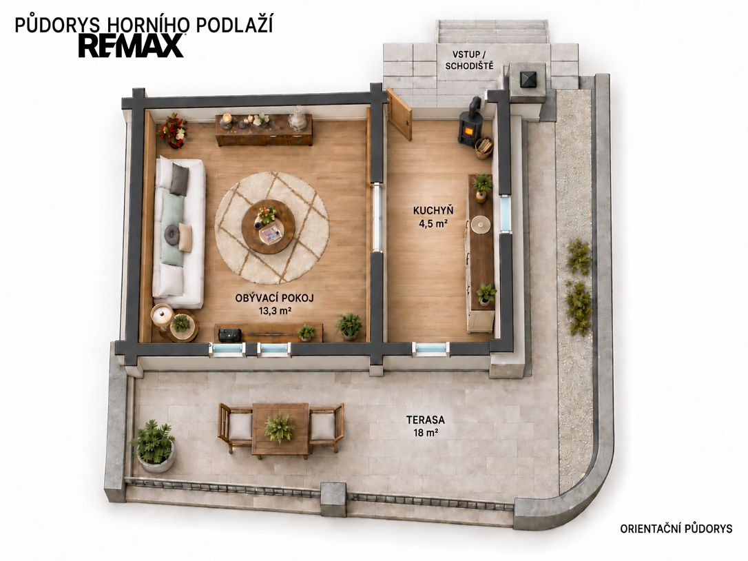 Prodej chaty 59 m², pozemek 520 m² – fotografie 5