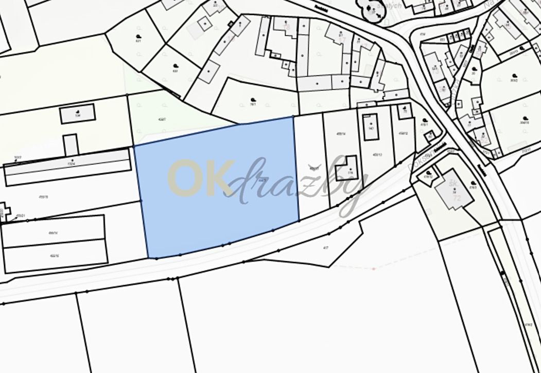 Dražba pozemku 81752 m², Hrobce – fotka 1 z 3