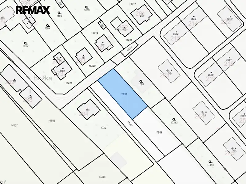 Prodej stavebního pozemku 678 m², Přáslavice – náhled fotky 3