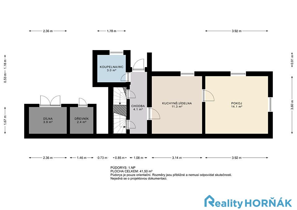Prodej rodinného domu 58 m², pozemek 312 m² – fotografie 4
