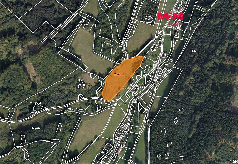Prodej louky 9159 m², Vápenná – fotka 1 z 3