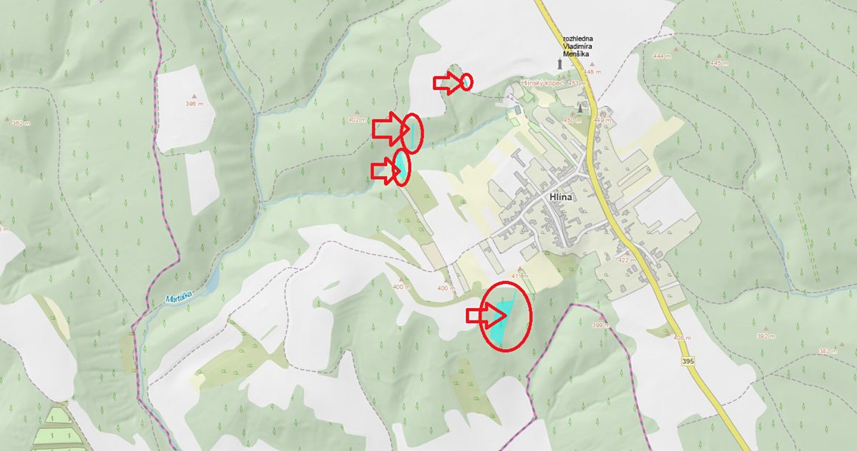 Prodej lesa 7201 m²