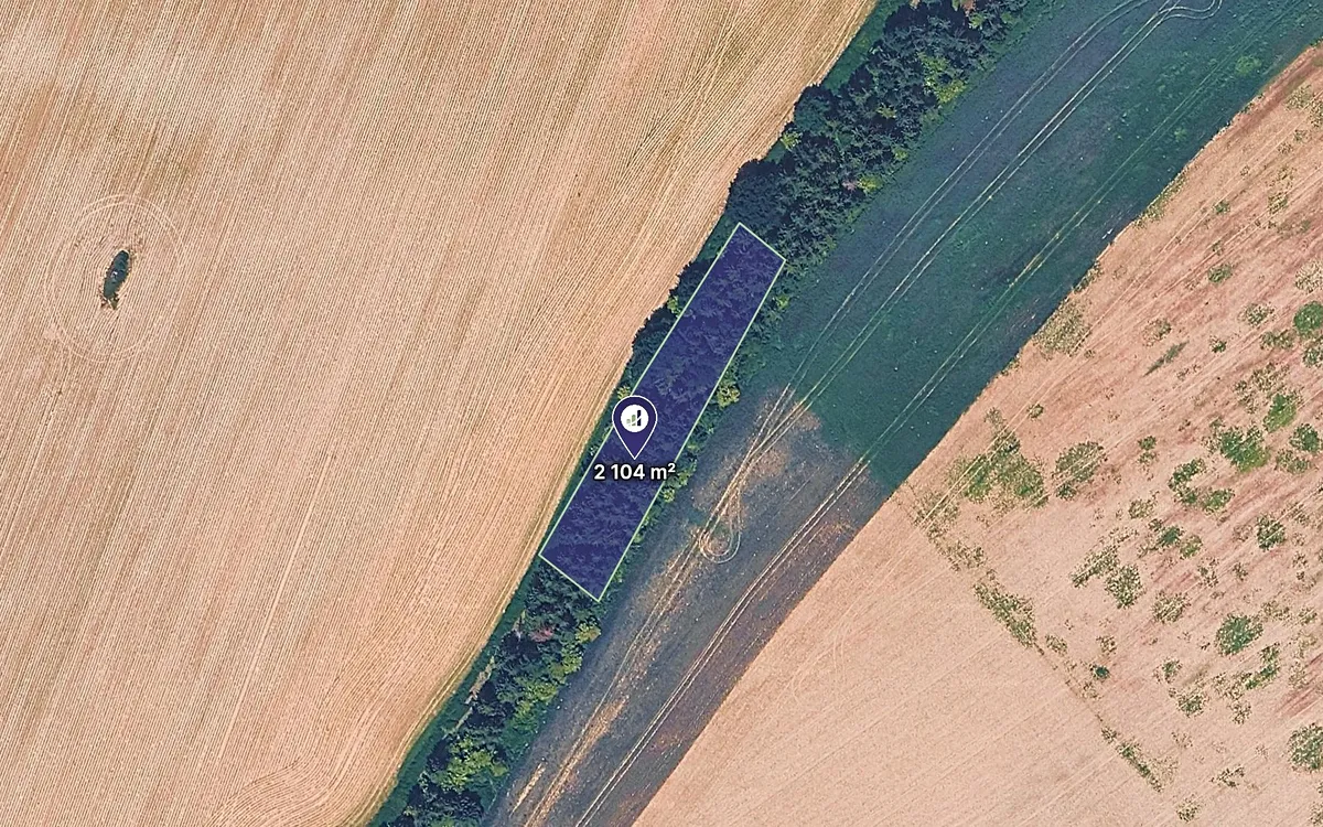 Prodej lesa 2547 m²