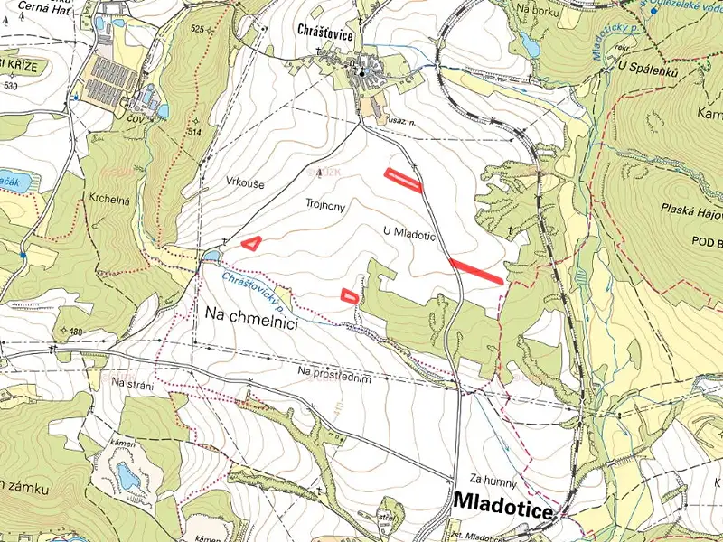 Prodej pole 15472 m², Mladotice – náhled fotky 2