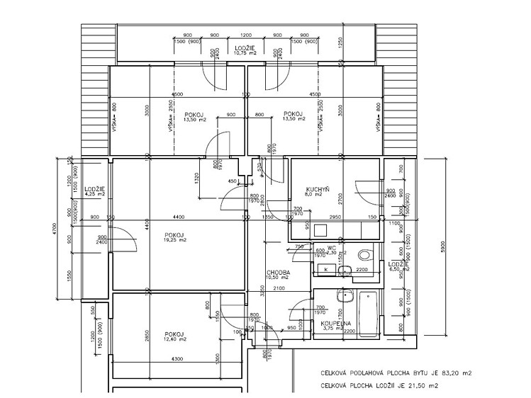 Prodej bytu 4+1, 110 m² (12 z 57)