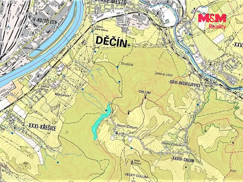 Prodej louky 37523 m², Děčín – náhled fotky 3