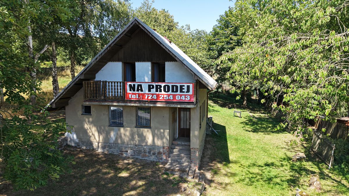 Prodej chaty 70 m², pozemek 790 m²