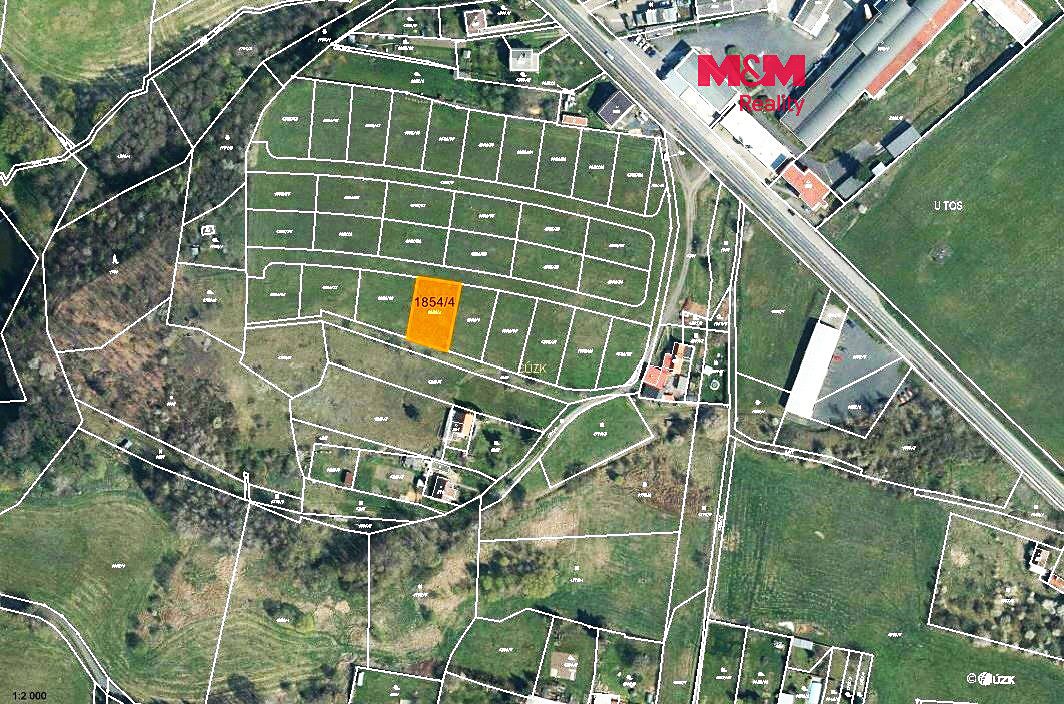 Prodej stavebního pozemku 763 m², Lubenec – fotka 1 z 3