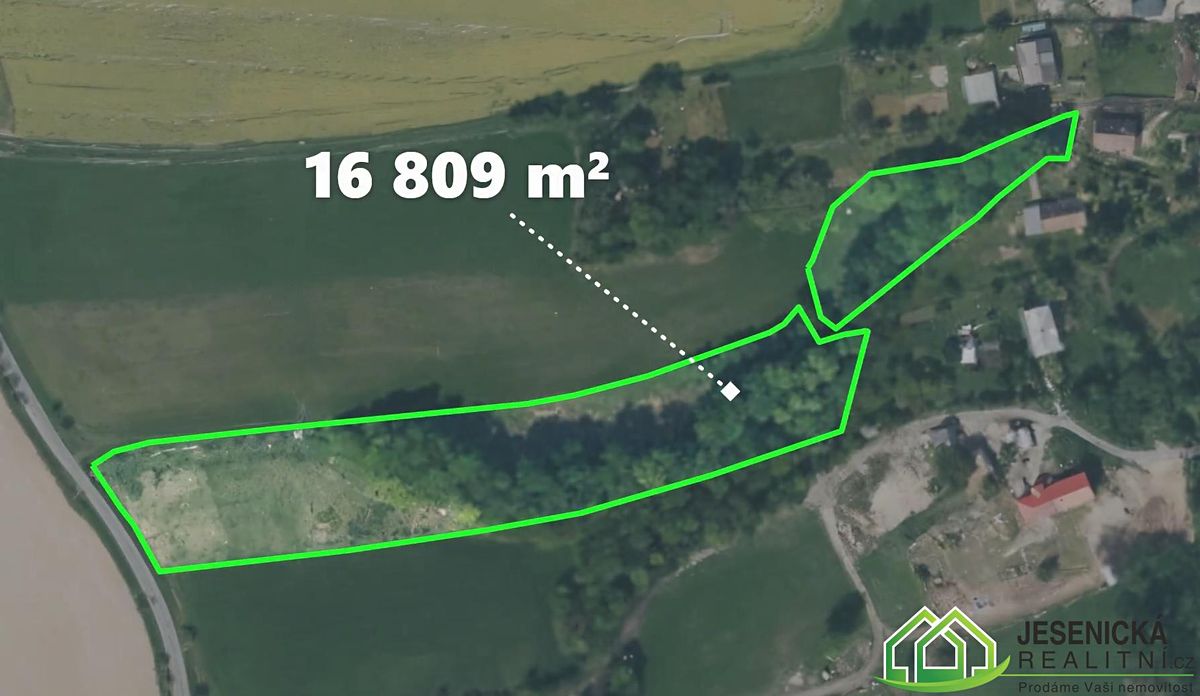 Prodej pole 16809 m²