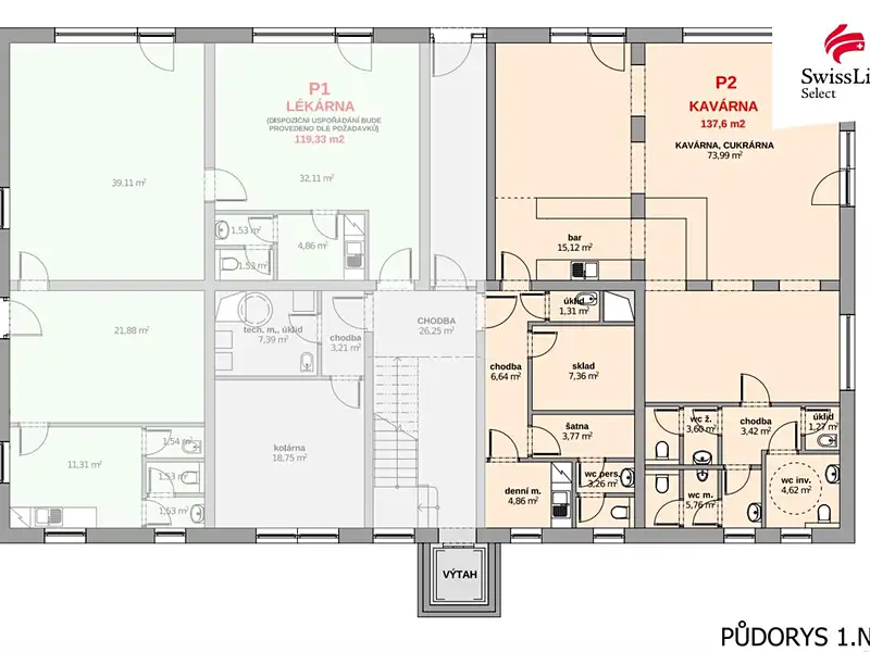 Prodej obchodního prostoru 137 m², Polná – náhled fotky 2