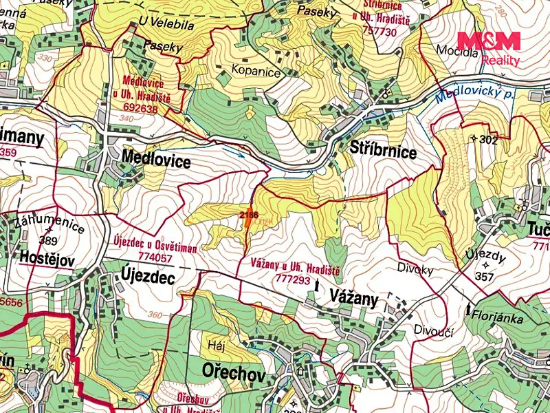 Prodej pozemku 5685 m², Újezdec – náhled fotky 2