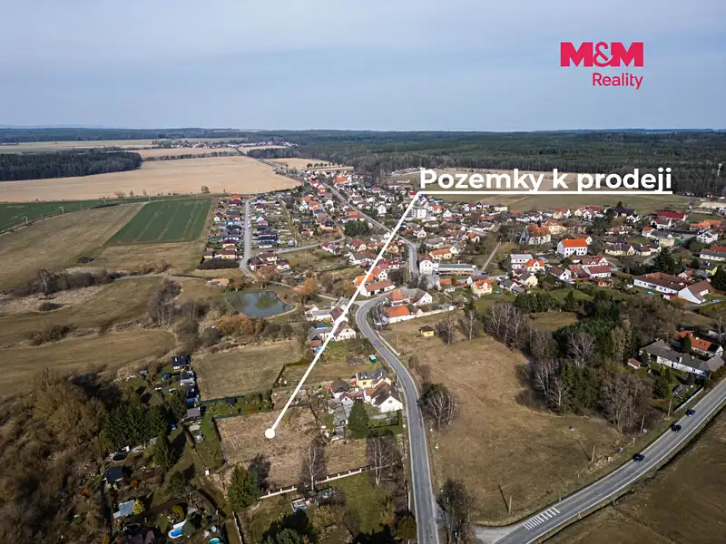 Prodej stavebního pozemku 866 m², Sudoměřice u Bechyně – náhled fotky 3