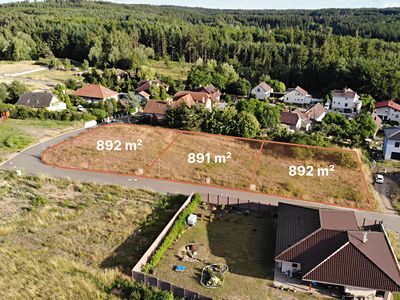 Prodej stavebního pozemku 892 m²