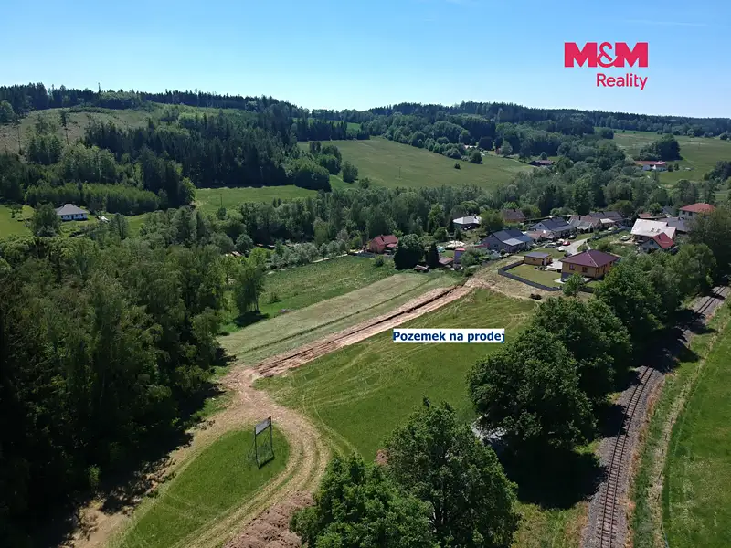 Prodej stavebního pozemku 1118 m², Včelnička – náhled fotky 3