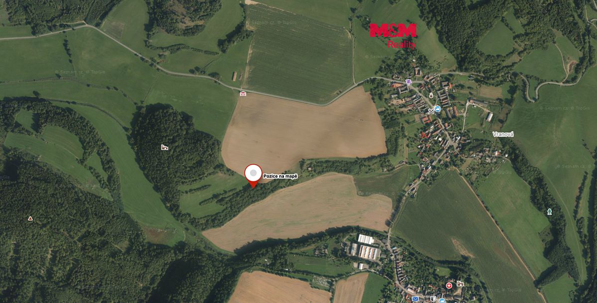 Prodej louky 502 m²