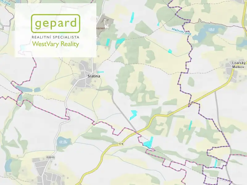 Prodej pole 43500 m², Slatina – náhled fotky 2