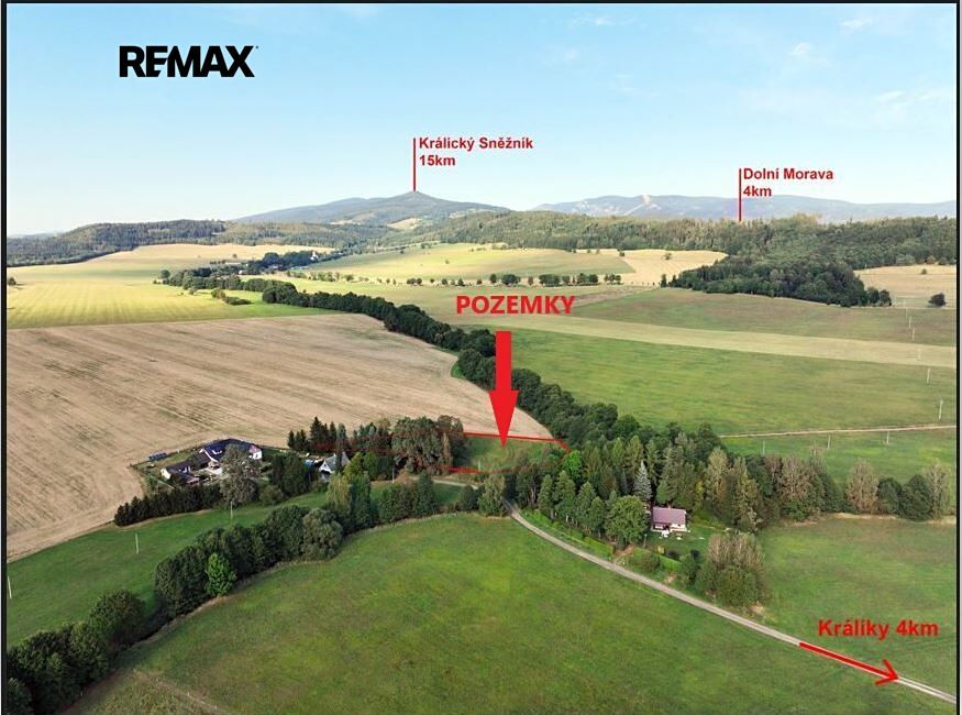 Prodej stavebního pozemku 1505 m² – fotografie 3