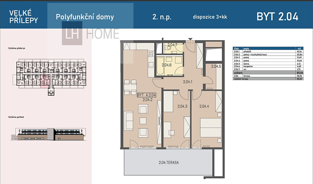 Prodej bytu 3+kk 85 m² – fotografie 5