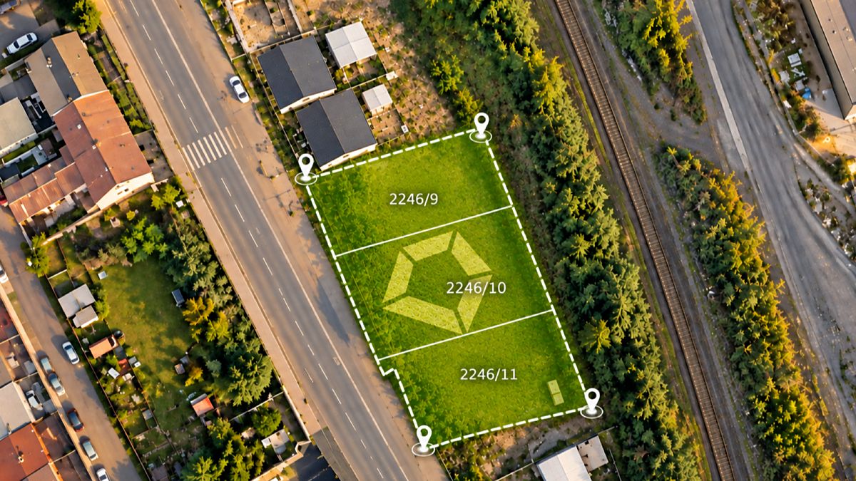 Prodej stavebního pozemku 1135 m², Bílina – fotka 1 z 3
