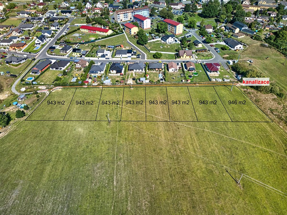 Prodej stavebního pozemku 8146 m²