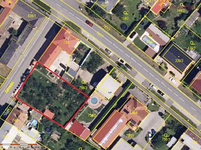 Prodej stavebního pozemku 900 m²