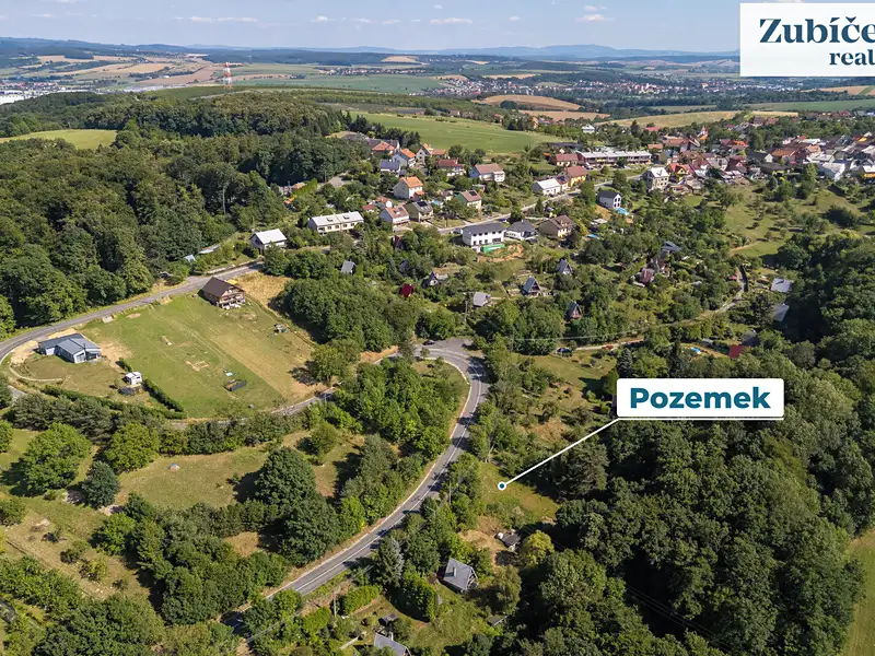 Prodej stavebního pozemku 1256 m², Žlutava – náhled fotky 2