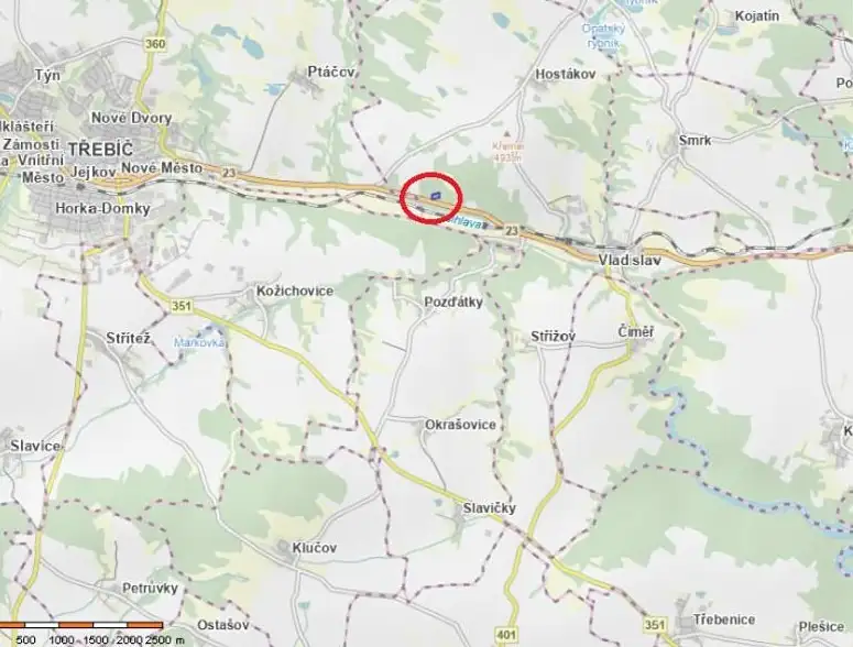Prodej lesa 8722 m², Vladislav – náhled fotky 2