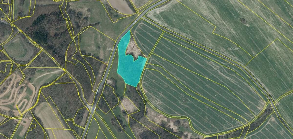Prodej lesa 13318 m²