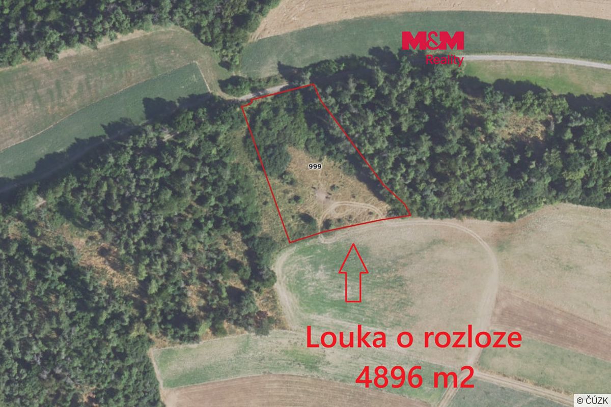 Prodej louky 4896 m², Hradiště – fotka 1 z 3