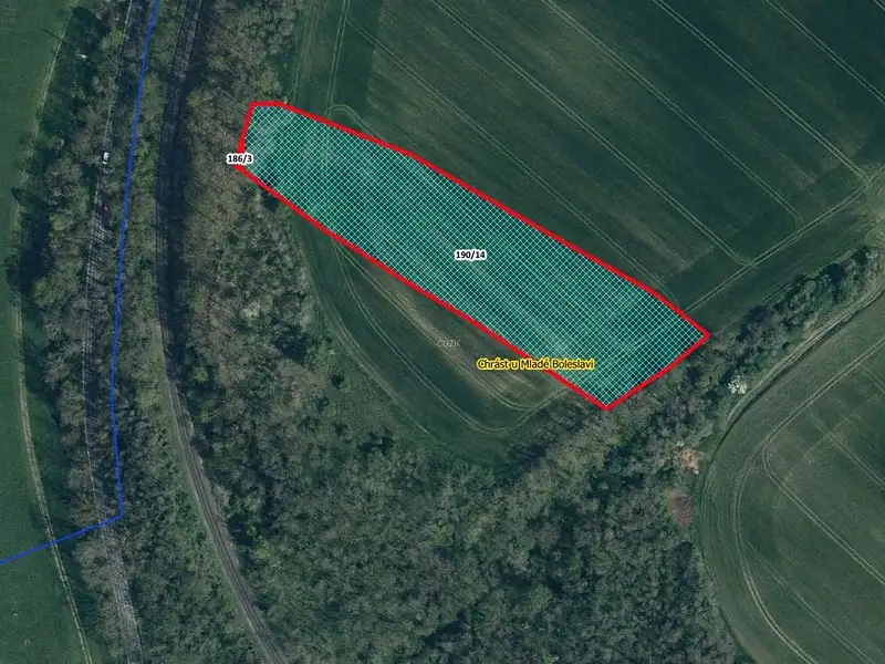 Prodej pole 9158 m², Mladá Boleslav – náhled fotky 1