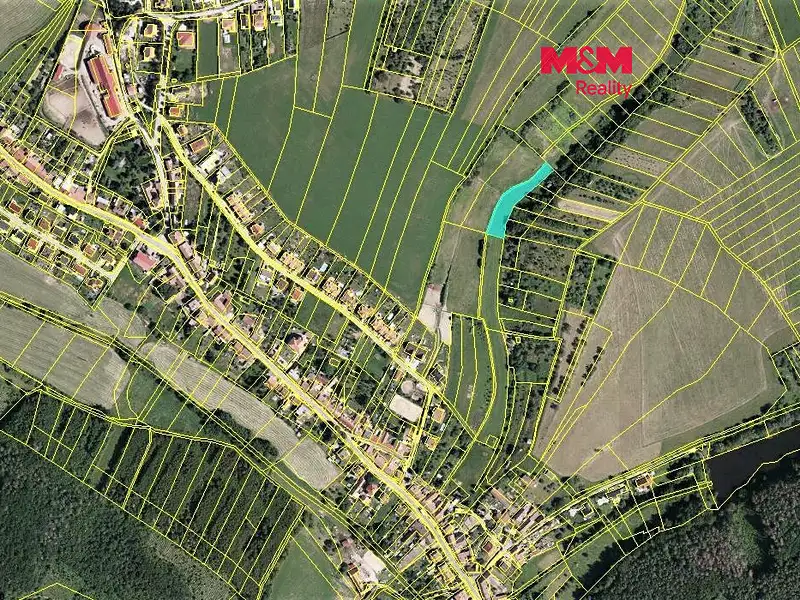 Prodej louky 644 m², Hostěnice – náhled fotky 1