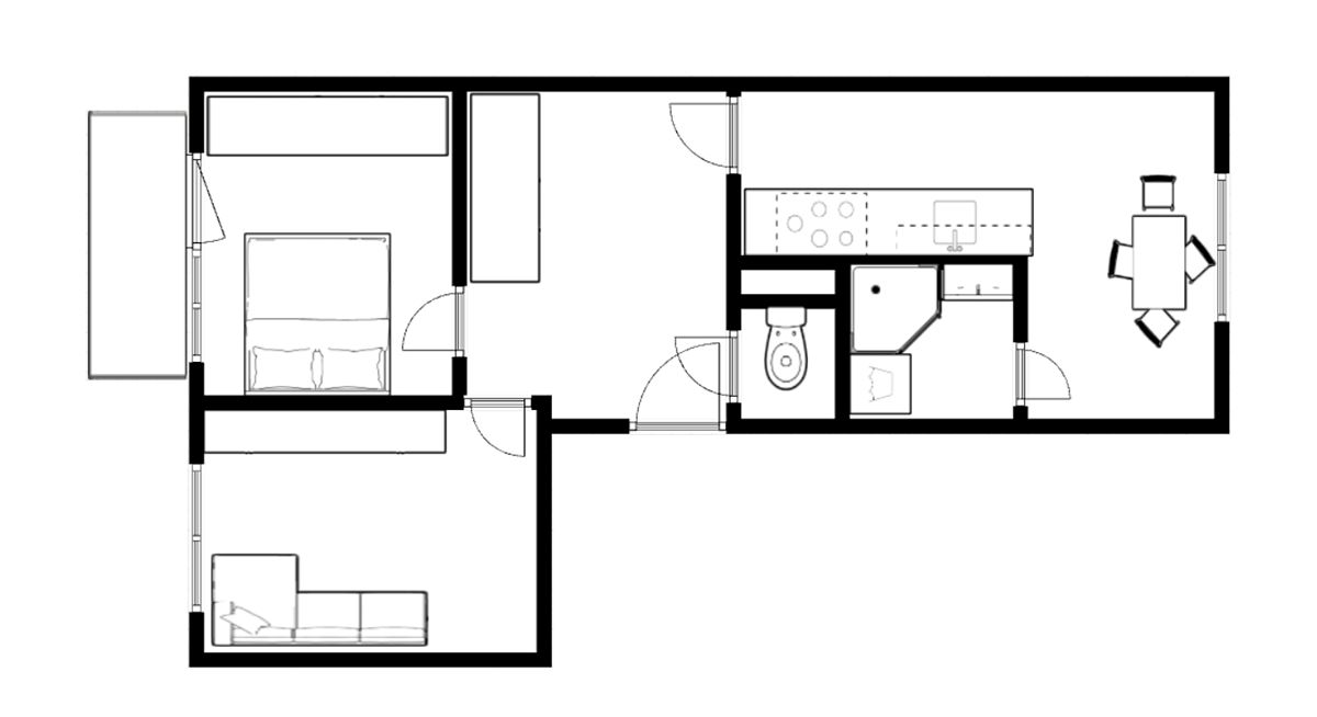 Prodej bytu 2+1 52 m² – fotografie 3