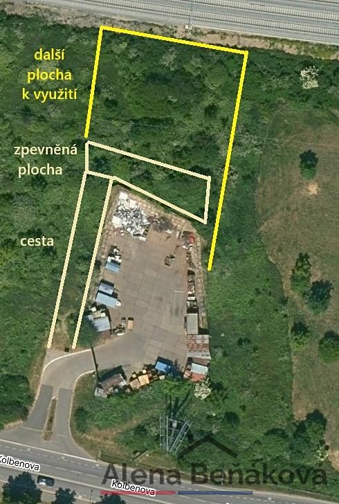 Pronájem pozemku 1600 m²