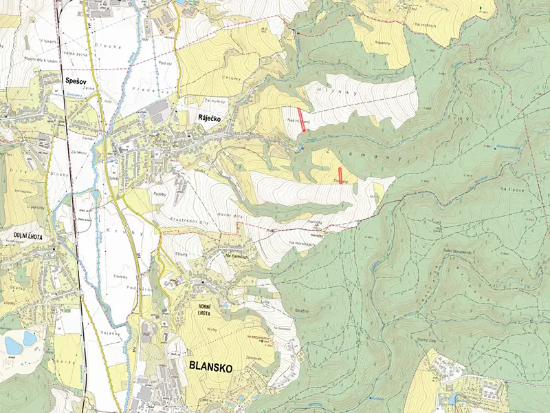 Prodej pole 4772 m², Ráječko – náhled fotky 2