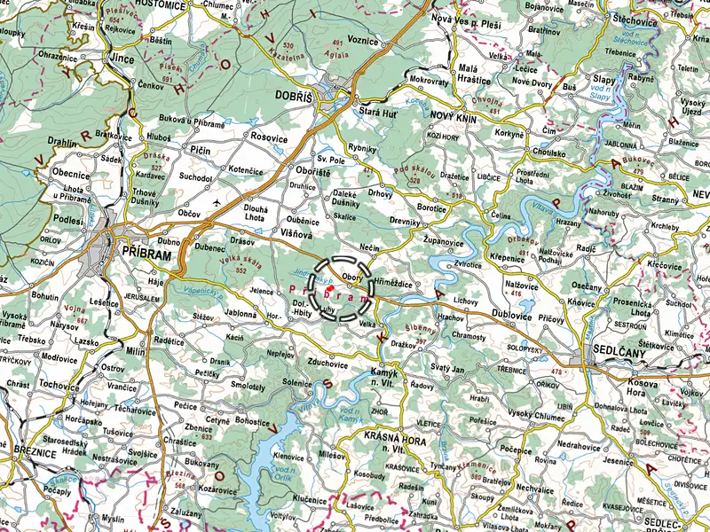 Prodej pole 10572 m², Obory – náhled fotky 3