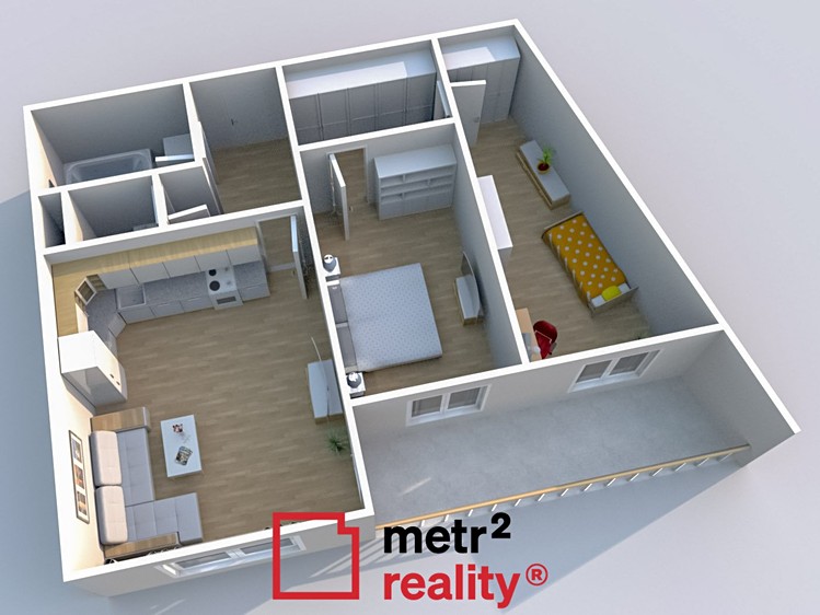 Prodej bytu 3+kk, 67 m² (9 z 12)